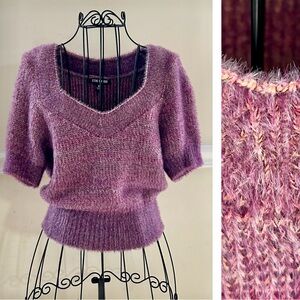 Steve Madden Stephanie Short Sleeve Sweater